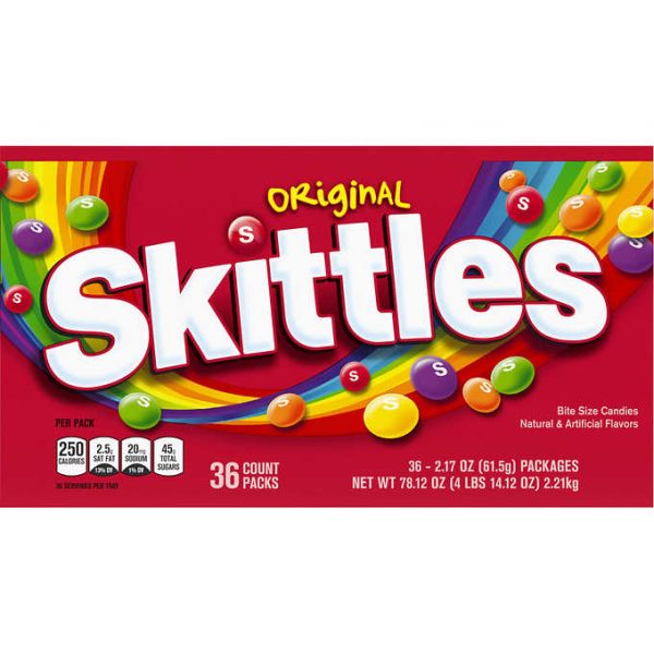 Skittles Original, 2.17oz 36ct Online Hot Sale