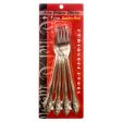 WHOLESALE FORK STAINLESS STEEL 4PC IN DBL BLISTER #J3003A SOLD BY CASE For Discount