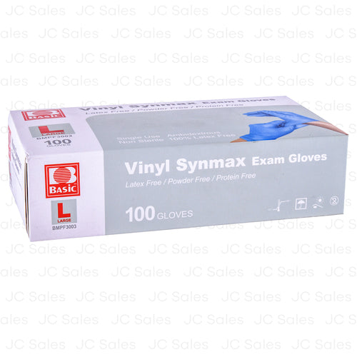 WHOLESALE MEDICAL GRADE VINYL GLOVES BLUE LARGE SOLD BY CASE Online Hot Sale