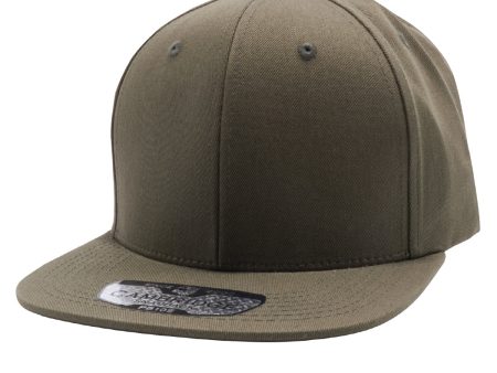 PB105 [OLIVE] COTTON SNAPBACK HATS For Cheap