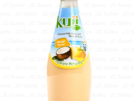 WHOLESALE KUII COCONUT MILK W  NATA DE COCO MANGO 290ML SOLD BY CASE Online Hot Sale