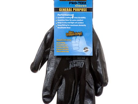 WHOLESALE DIESEL GLOVE SYNTHETIC COATING LARGE 1PAIR SOLD BY CASE For Cheap