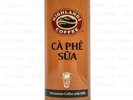 WHOLESALE HIGHLANDS COFFEE 3 IN 1 CAN 7.94 OZ + CRV SOLD BY CASE Online Sale