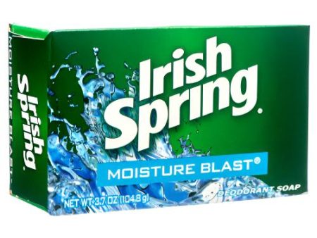 WHOLESALE IRISH SPRING BAR SOAP MOISTURE BLAST 3.75 OZ SOLD BY CASE Online now