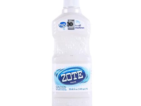 WHOLESALE ZOTE LIQUID WHITE 33.81 OZ (1 LT) SOLD BY CASE Online Sale