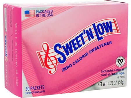 WHOLESALE SWEET N LOW PACKETS 50 CT SOLD BY CASE For Sale