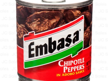 WHOLESALE EMBASA CHIPOTLE PEPPERS 7 OZ SOLD BY CASE For Discount