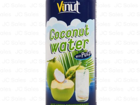 WHOLESALE VINUT COCONUT WATER W  PULP 16.57OZ SOLD BY CASE For Cheap