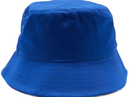 PB183 [ROYAL] PLAIN WASHED COTTON FISHERMAN BUCKET HATS Sale