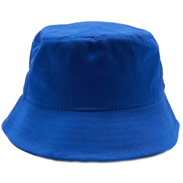 PB183 [ROYAL] PLAIN WASHED COTTON FISHERMAN BUCKET HATS Sale