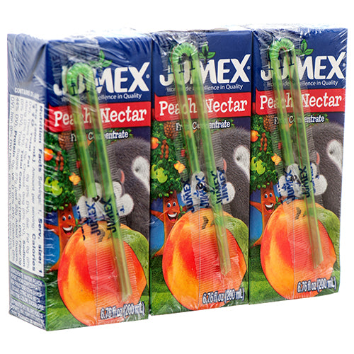 WHOLESALE JUMEX  MINI BRIK 3 PACK-PEACH 6.76 OZ SOLD BY CASE on Sale