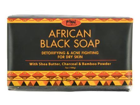 WHOLESALE PE AFRICAN BLACK SOAP 7 OZ SOLD BY CASE For Discount