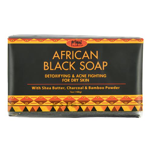 WHOLESALE PE AFRICAN BLACK SOAP 7 OZ SOLD BY CASE For Discount