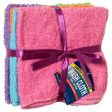 WHOLESALE WASH CLOTH 11 X 11 6PC ASST CLR #TM-29 SOLD BY CASE Discount