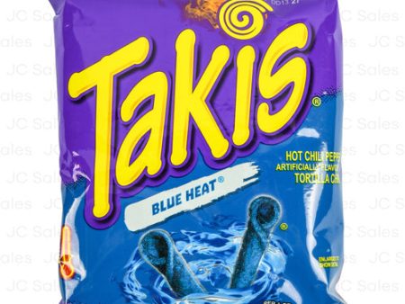 WHOLESALE TAKIS BLUE HEAT 3.25 OZ SOLD BY CASE Online Sale