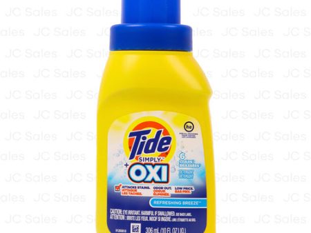 WHOLESALE TIDE SIMPLY+OXI DETERGENT REFRESHING BREEZE 10 OZ SOLD BY CASE For Sale