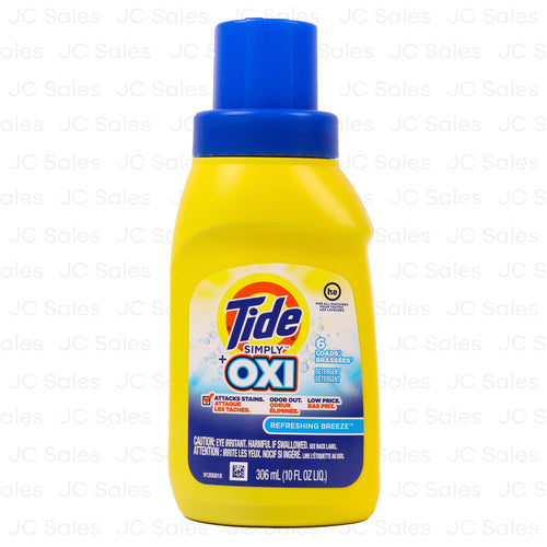 WHOLESALE TIDE SIMPLY+OXI DETERGENT REFRESHING BREEZE 10 OZ SOLD BY CASE For Sale