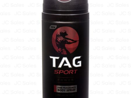 WHOLESALE TAG SPORT BODY SPRAY POWER 3.5 OZ SOLD BY CASE Supply