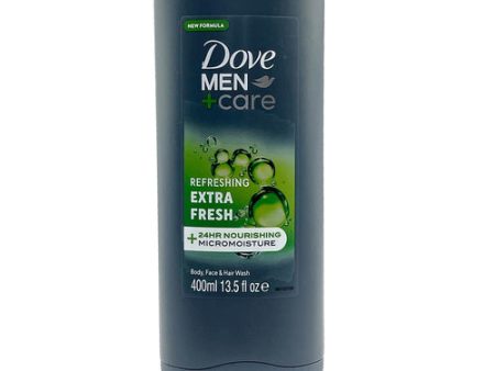 WHOLESALE DOVE MEN+CARE EXTRA FRESH 400 ML SOLD BY CASE Online