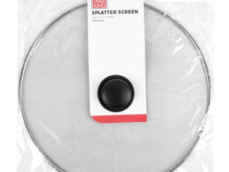 WHOLESALE TABLE KING SPLATTER SCREEN 11 W KNOB SOLD BY CASE Online Hot Sale